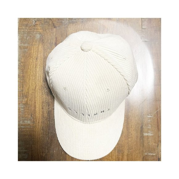 BOYEE Cream Corduroy THRILLS Casual Baseball Cap 100% Cotton One Size - Picture 3 of 8